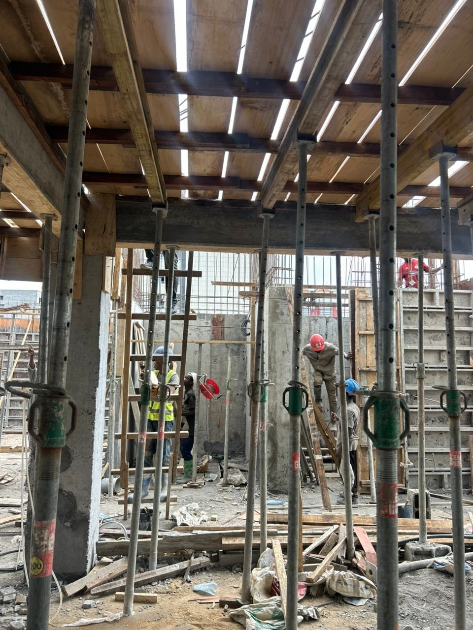 Travaux de construction 